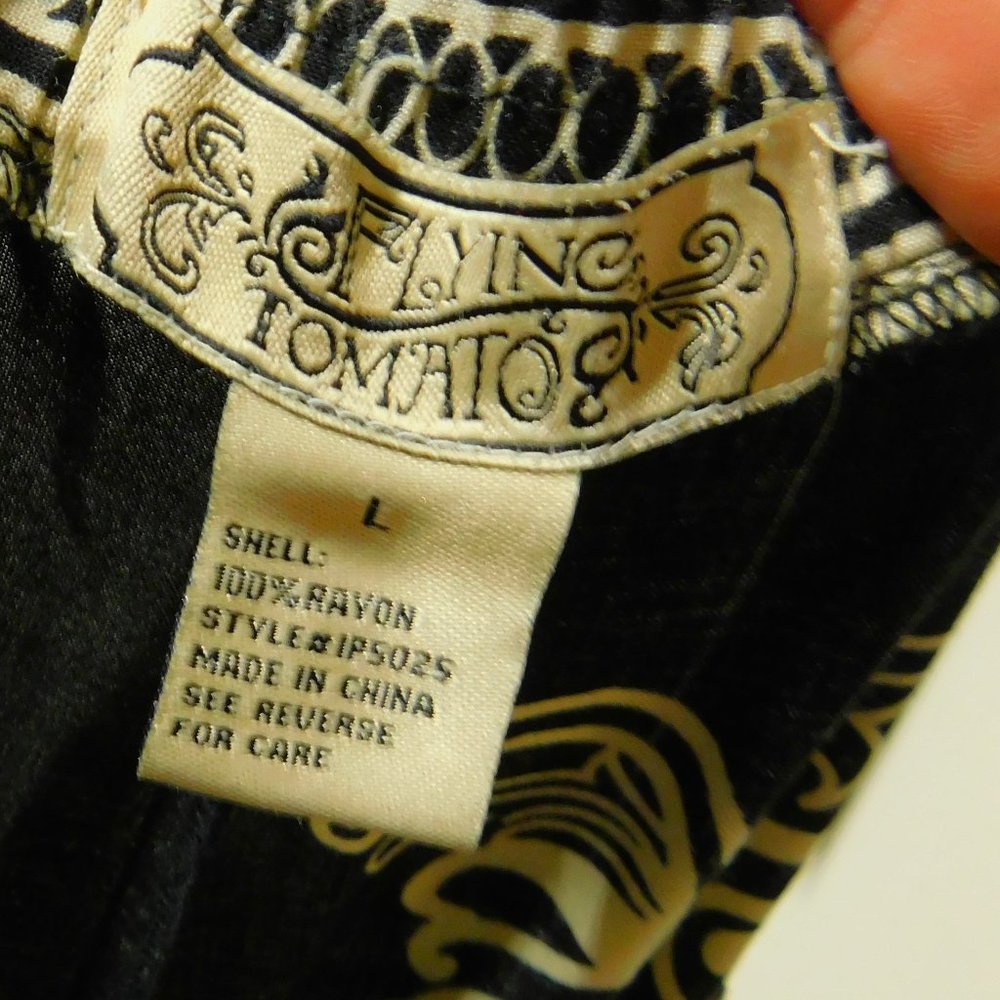 Flying Tomato Soft Wide Leg Boho Palazzo Pants - Picture 5 of 7